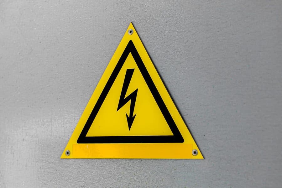 Pictogramme de danger électrique